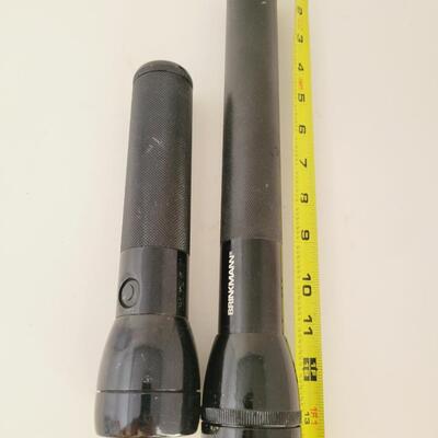 PAIR OF RAYOVAC METAL FLASHLIGHTS