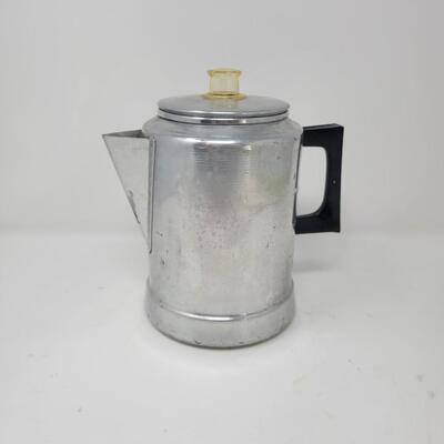 COMET ALUMINUM VINTAGE COFFEE POT