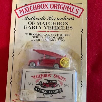 Vintage matchbox originals