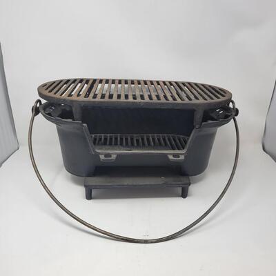 SPORTSMAN CAST IRON OUTDOOR GRILL
