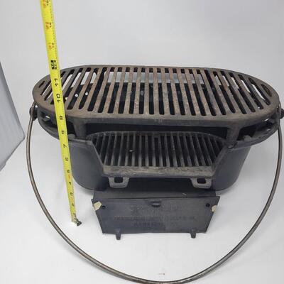 SPORTSMAN CAST IRON OUTDOOR GRILL