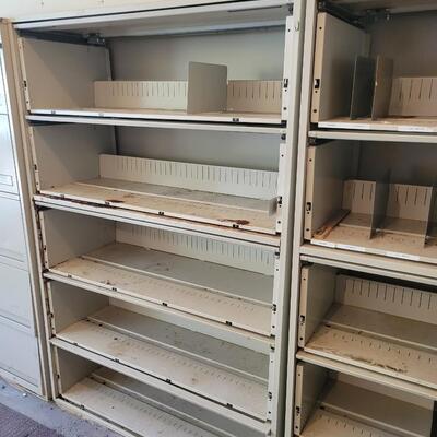LARGE METAL GARAGE CABINETS SET #2