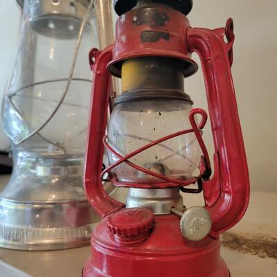 COUPLE OF NICE OIL LAMPS