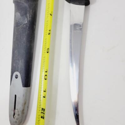 GERBER FILER KNIFE W/ BELT HOLDER