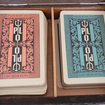 Lot 62: Vintage Playing Cards and Card Box