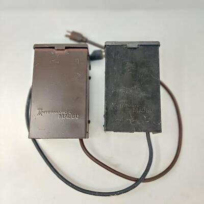 INTERMATIC MALIBU OUTDOOR TRANSFORMER TIMERS SET OF 2