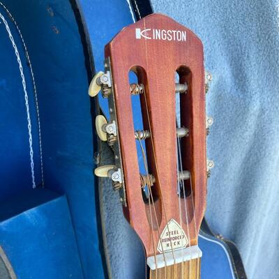 Vintage KINGSTON Acoustic Guitar with Case