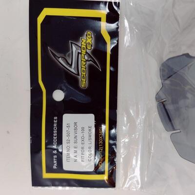 MOTORCYCLE HELMET SUN VISOR