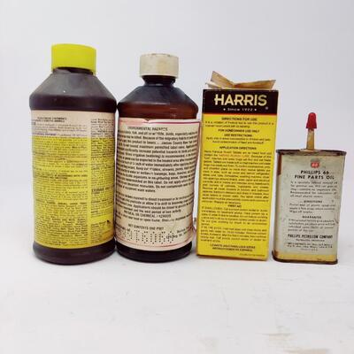 GARAGE PESTICIDES AND OIL LOT