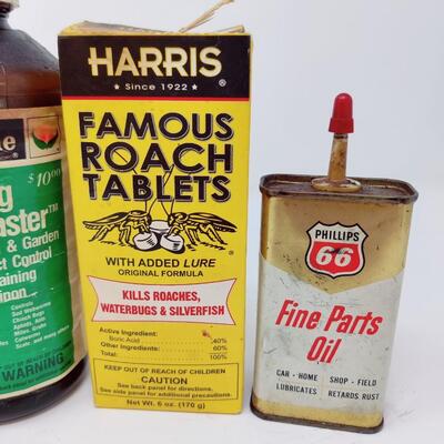 GARAGE PESTICIDES AND OIL LOT
