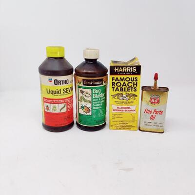 GARAGE PESTICIDES AND OIL LOT
