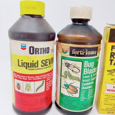 GARAGE PESTICIDES AND OIL LOT