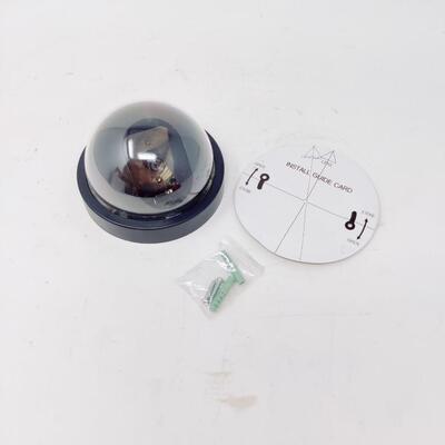 DUMMY SECURITY CAMERA BATTERY OPERATED