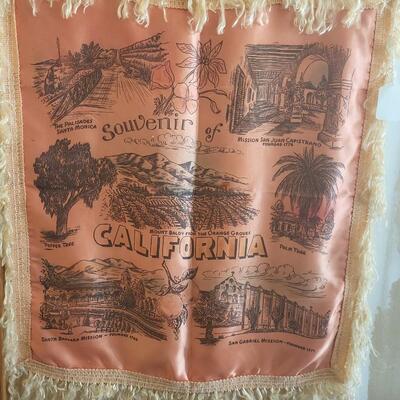 OLD CALIFORNIA SOUVENIR PILLOWCASE