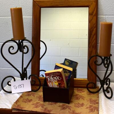 Home Decor and Book Lot