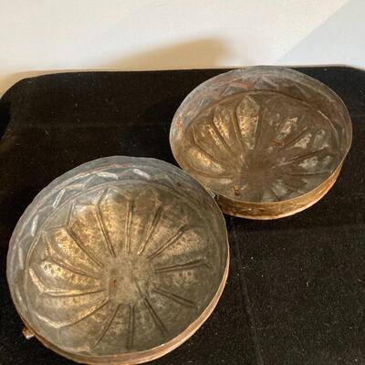 Vintage Turkish Brass Round Globe Lunchbox and Latch