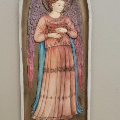 Lot 91: Vintage Angel Plaque