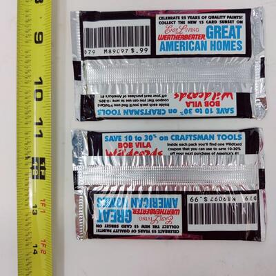 1994-95 EDITION CRAFTSMAN COLLECTOR CARDS 2 PACKS UNOPENED