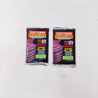 1994-95 EDITION CRAFTSMAN COLLECTOR CARDS 2 PACKS UNOPENED