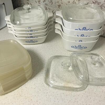 Vintage Corning Ware smaller size casseroles