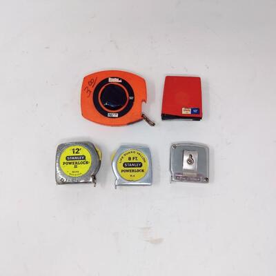 TIME TO MEASURE UP TAPE MEASURE LOT