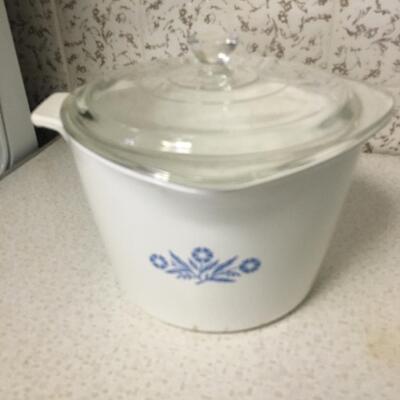 Corningware Cornflower blue 2 qt sauce mixer