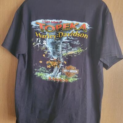 TOPEKA HARLEY DAVIDSON LARGE TSHIRT #2