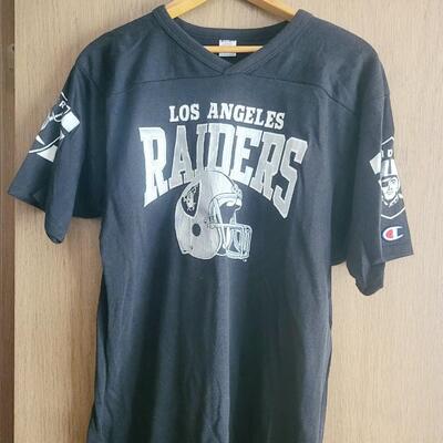VINTAGE CHAMPIONS RAIDERS SHIRT LARGE