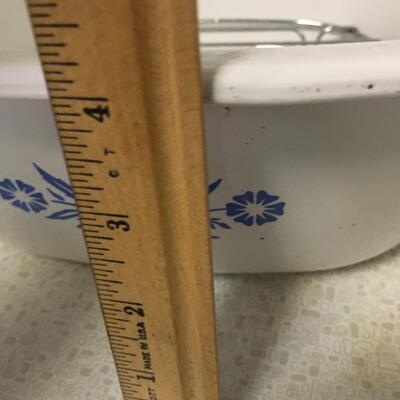 VIntage Corningware Cornflower Blue DutchOven