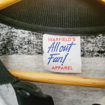 VINTAGE WARFIELDS "ALL OUT FUN" RAIDERS SHIRT MED
