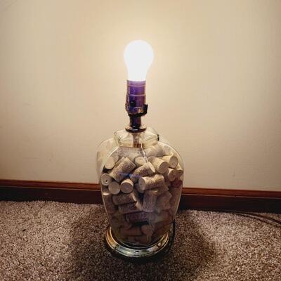 WINE CORK TABLE LAMP
