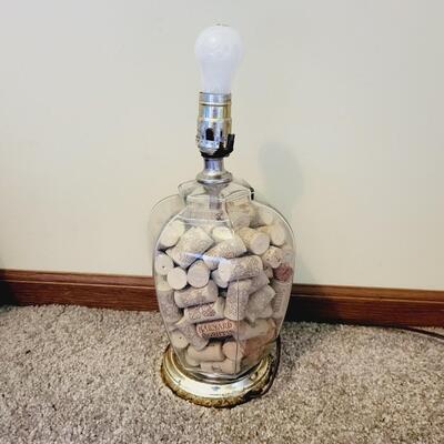 WINE CORK TABLE LAMP