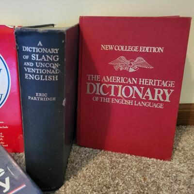 LOT OF 4 DICTIONARIES
