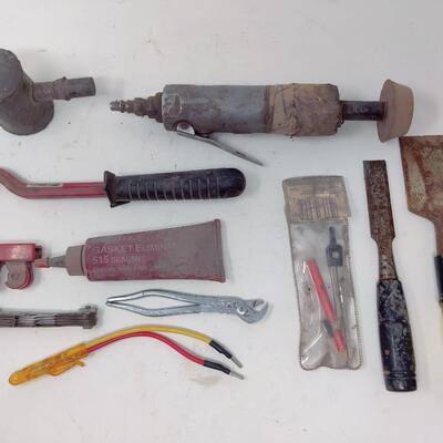 MISC GARAGE TOOLS LOT