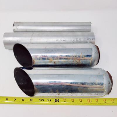 MOTORCYCLE EXHAUST PIPE PIECES