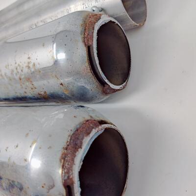 MOTORCYCLE EXHAUST PIPE PIECES