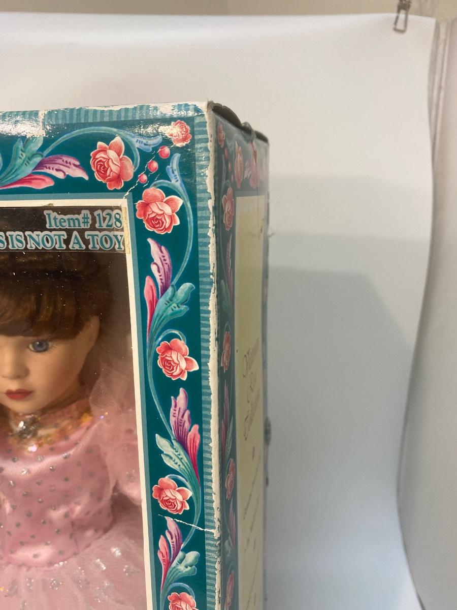 Victorian Rose Collection Genuine Collectible Porcelain Ballerina