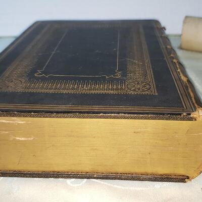 Large Lutheran Bible 1866 in German