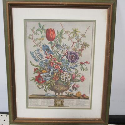 "February" Rob Furber Gardiner Framed Print
