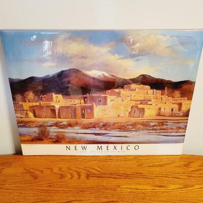 JANET W. KIMBERLING "NEW MEXICO" PRINT -  ORIGINAL SIGNATURE BY ARTIST