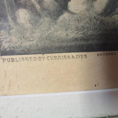 Currier & Ives Reprint Landscape Pictures
