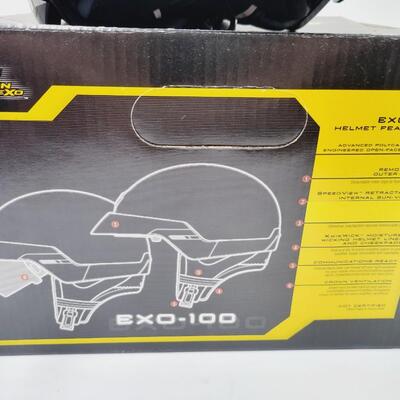 SILVER SCORPION EXO - 100 MOTORCYCLE HELMET