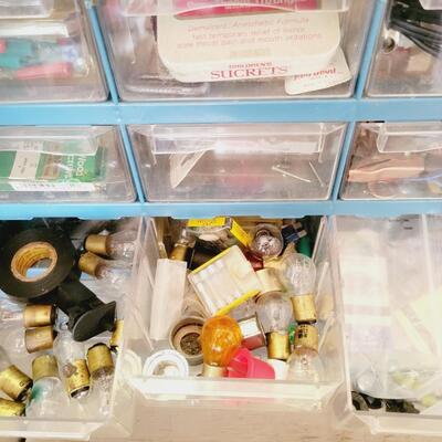 GARAGE BIN - BLUE - FULL OF GOODIES