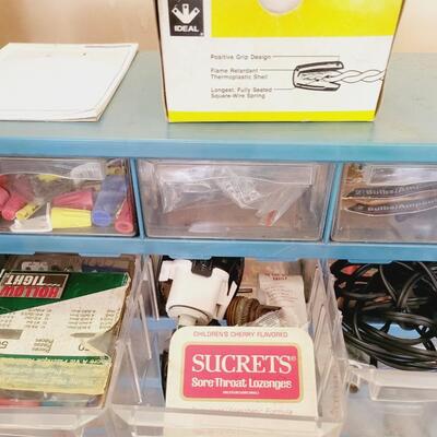GARAGE BIN - BLUE - FULL OF GOODIES