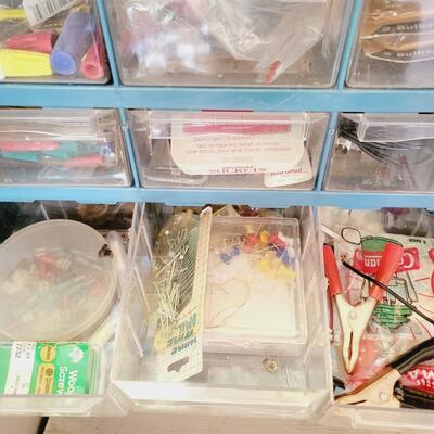 GARAGE BIN - BLUE - FULL OF GOODIES