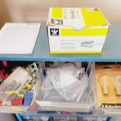 GARAGE BIN - BLUE - FULL OF GOODIES