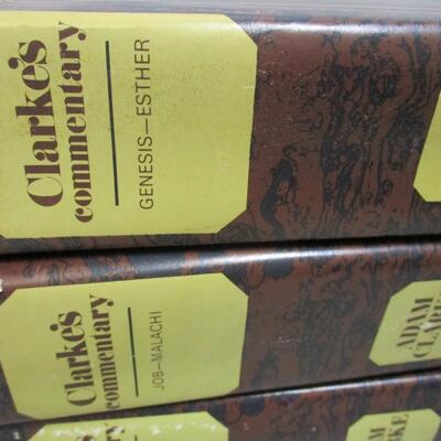 Clarke's Commentary Books