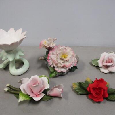 Porcelain Flowers - Some Capodimonte