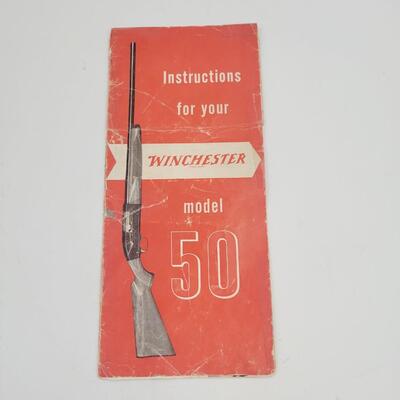 WINCHESTER MODEL 50 INFORMATION MANUEL