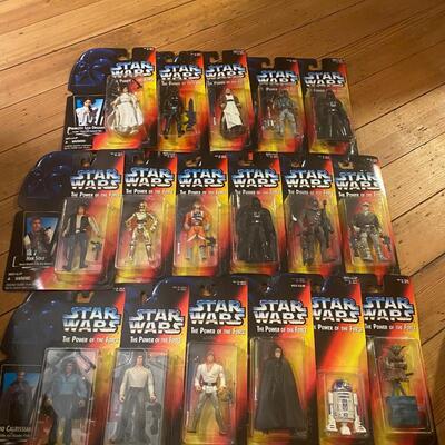 Retro Star Wars Power of the Force Figurines Set